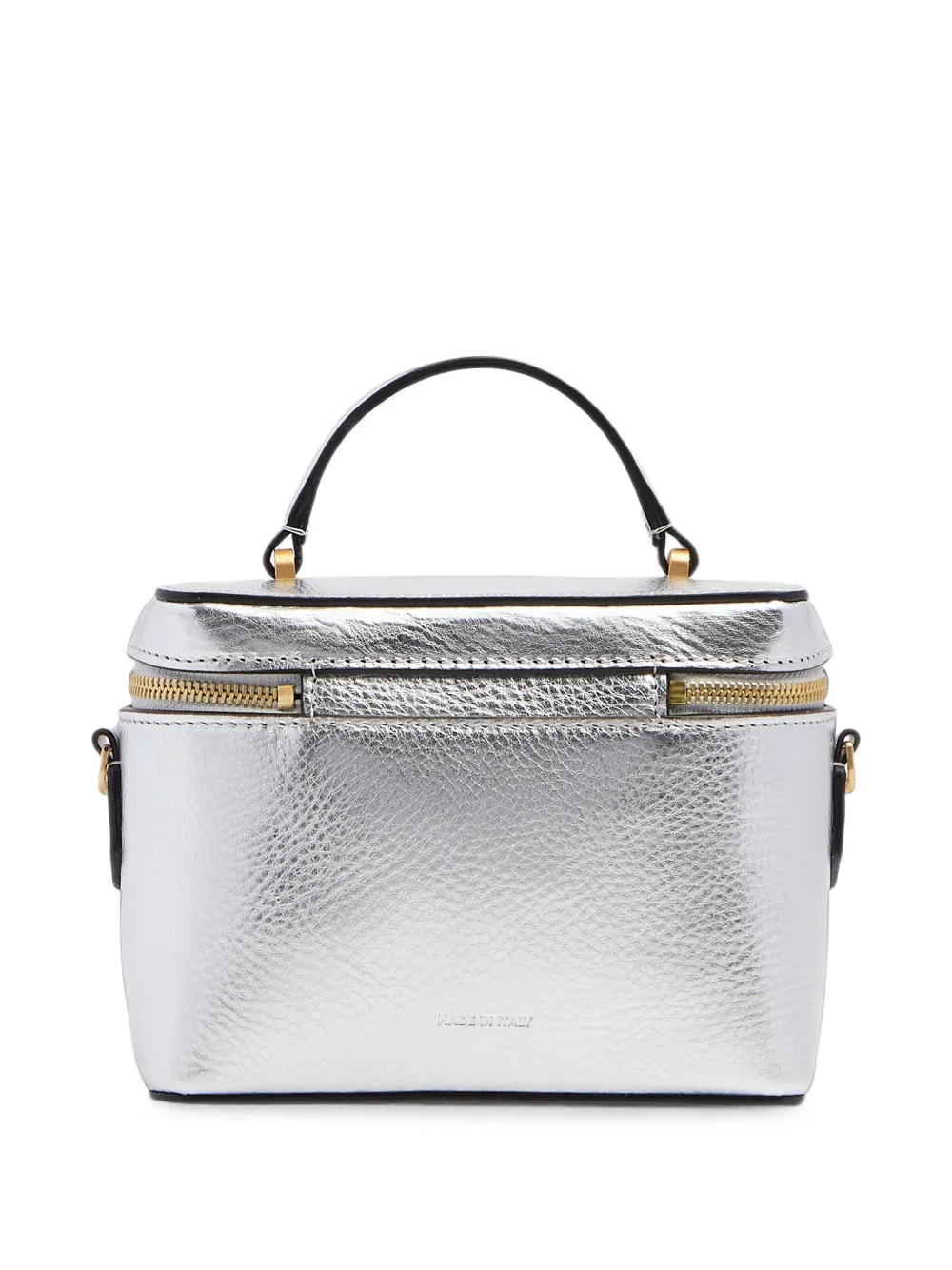 The Bridge leather shoulder bag - Argento