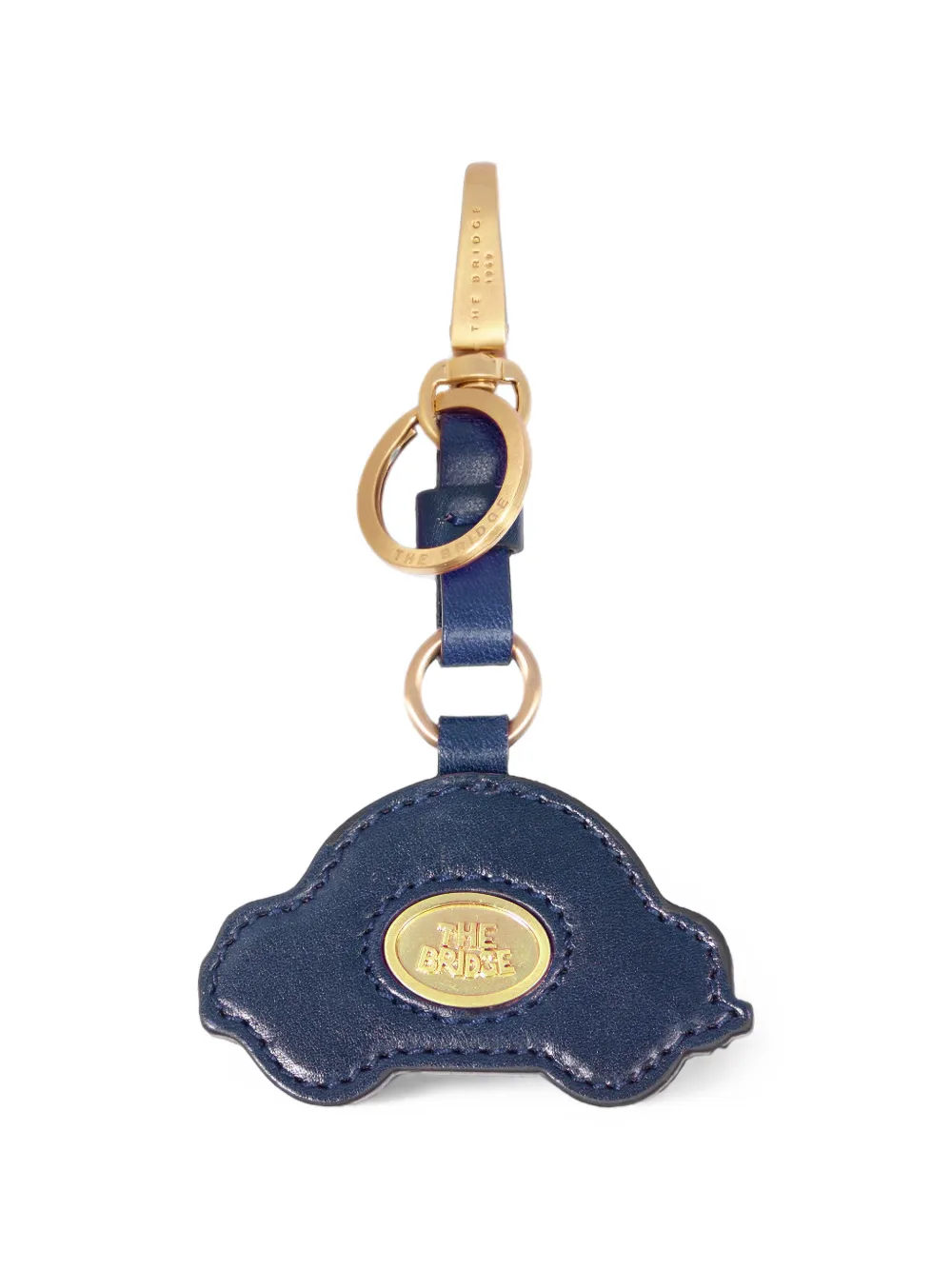 The Bridge car-motif leather keyring