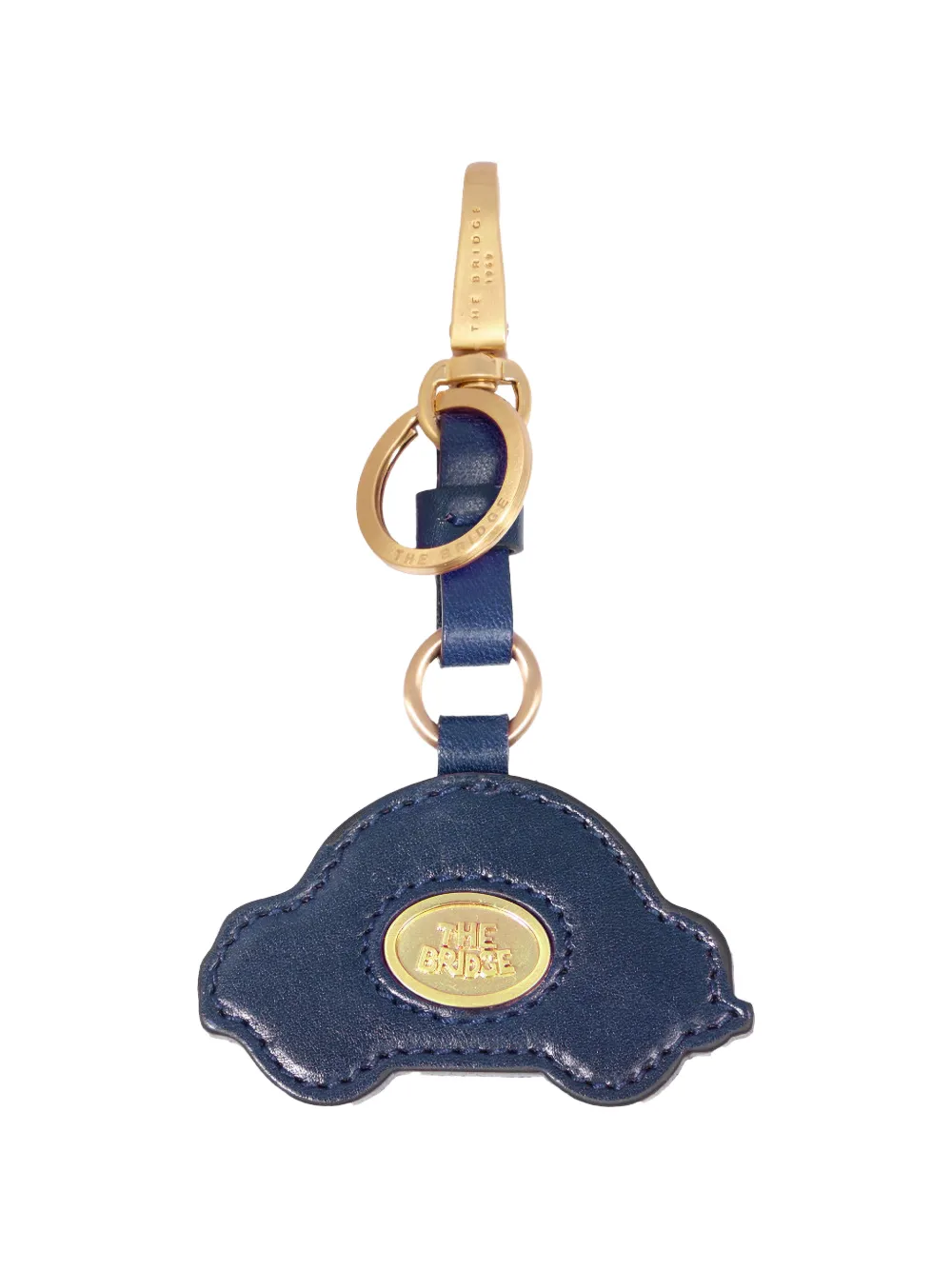 The Bridge car-motif leather keyring
