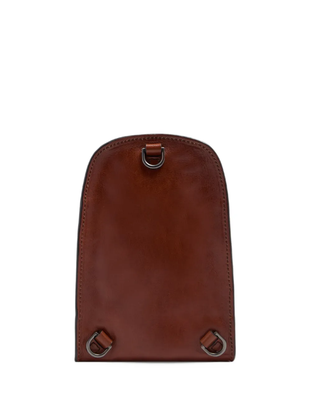 The Bridge Mattia leather belt bag - Marrone