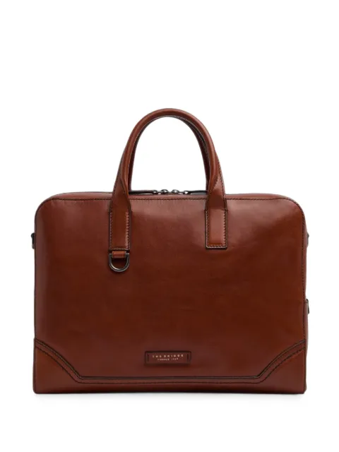 The Bridge leather briefcase