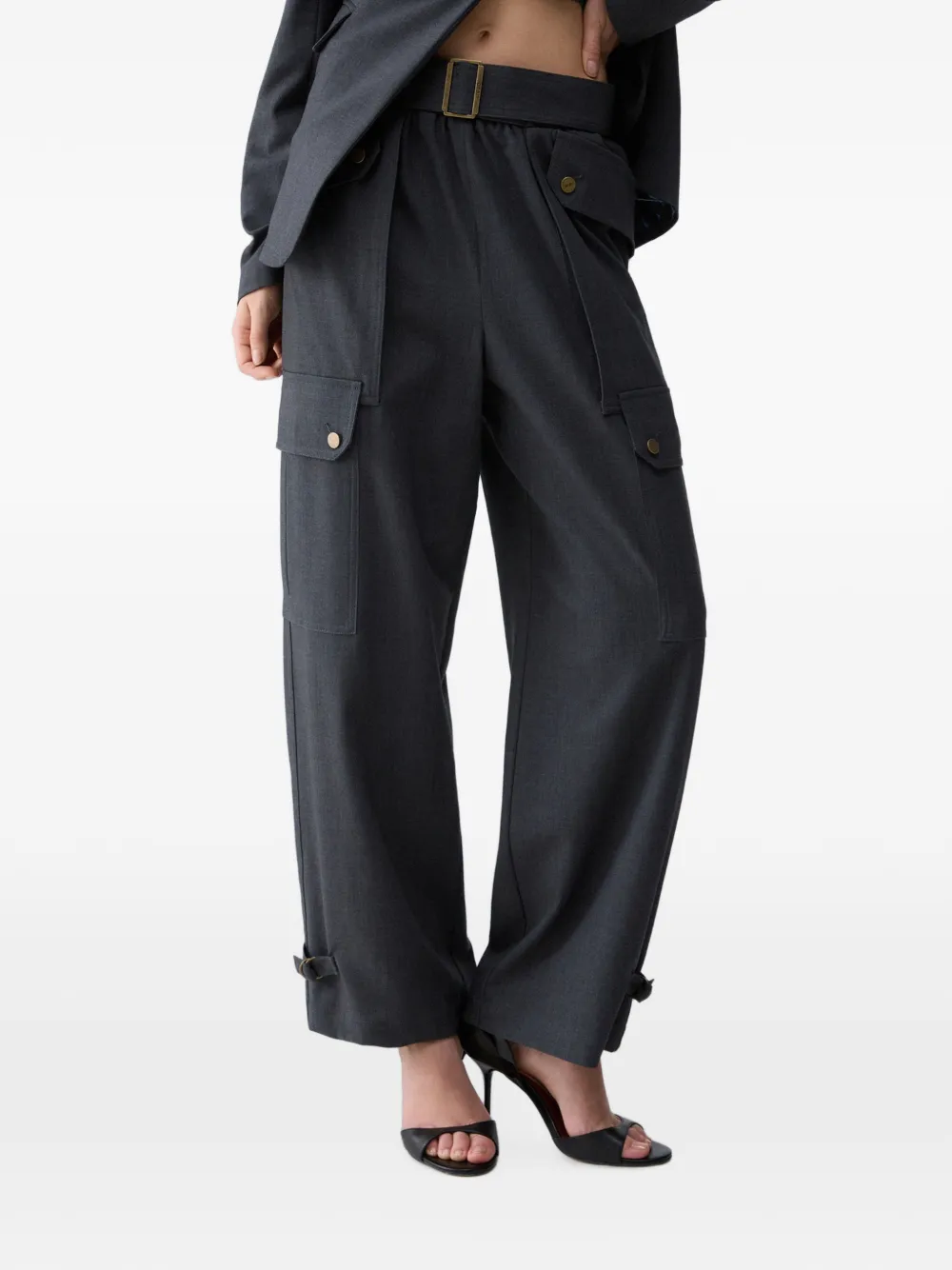 LIU JO Cargo broek Groen