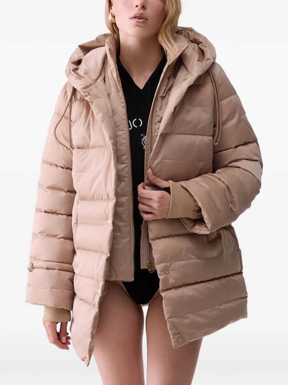 LIU JO veste avec gants assortis - Tons neutres LIU JO veste avec gants assortis - Tons neutres