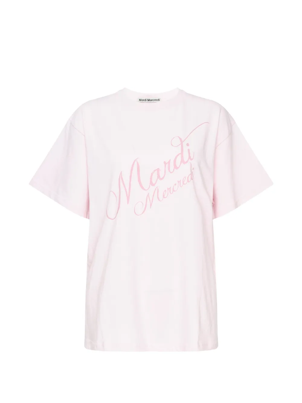 Mardi Mercredi logo-print T-shirt