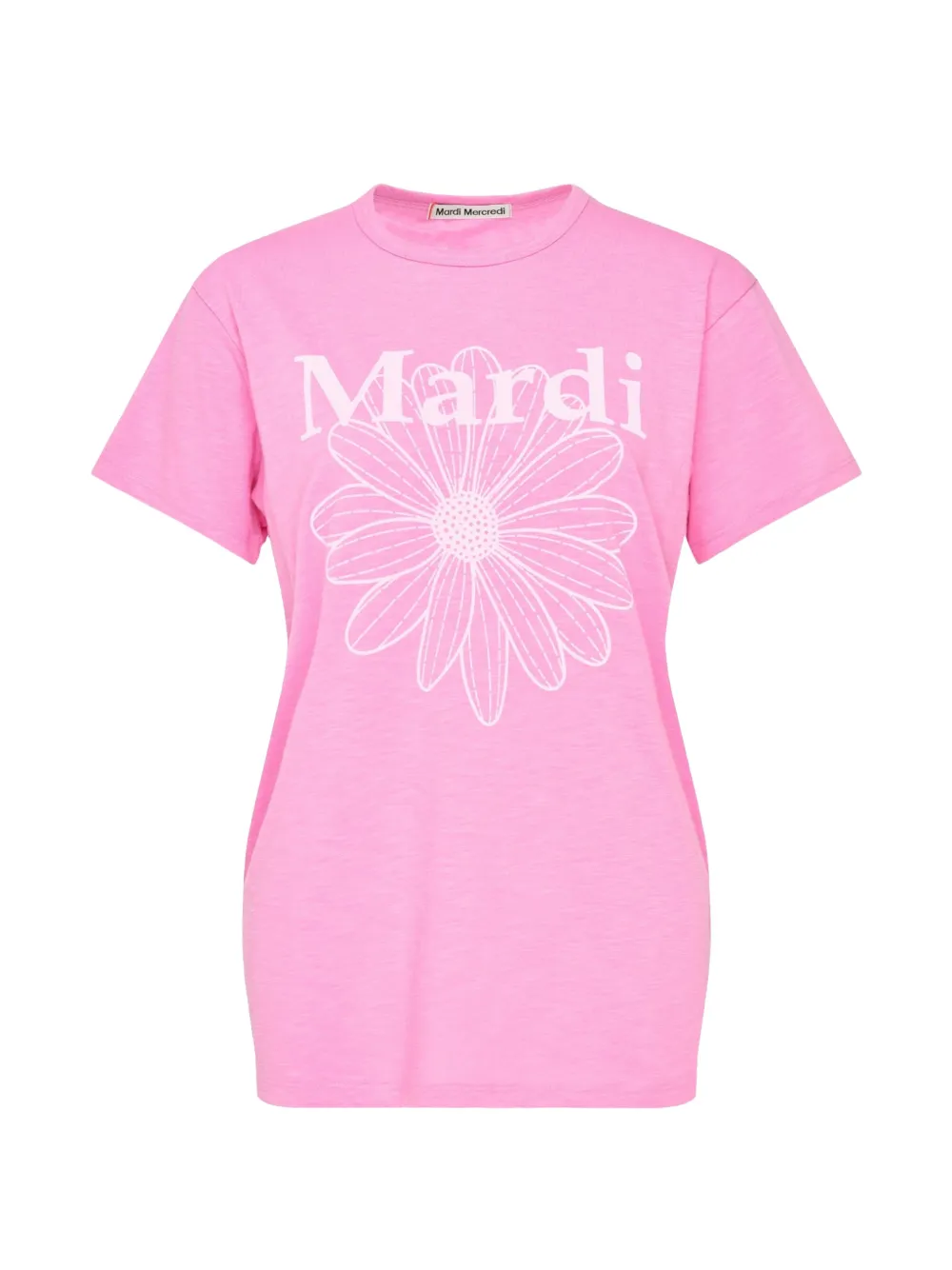 Mardi Mercredi flower-print T-shirt