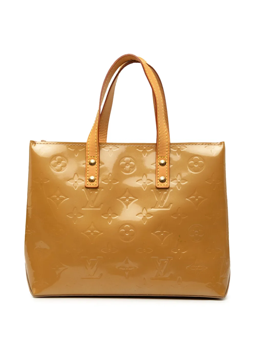 Louis Vuitton Pre-Owned 2005 Monogram Vernis Reade PM handbag - Neutrals