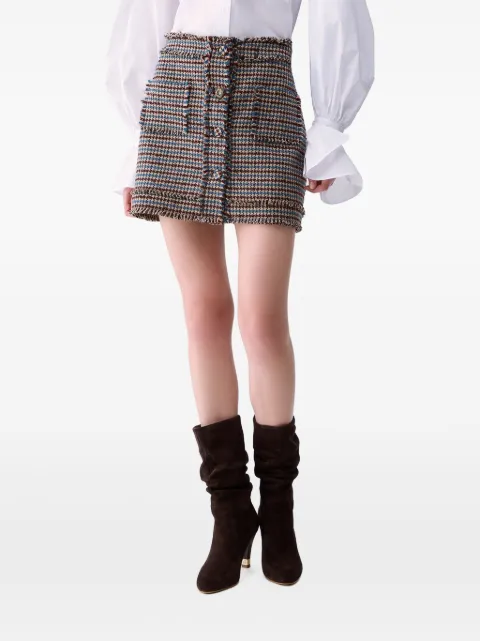 LIU JO tweed mini skirt