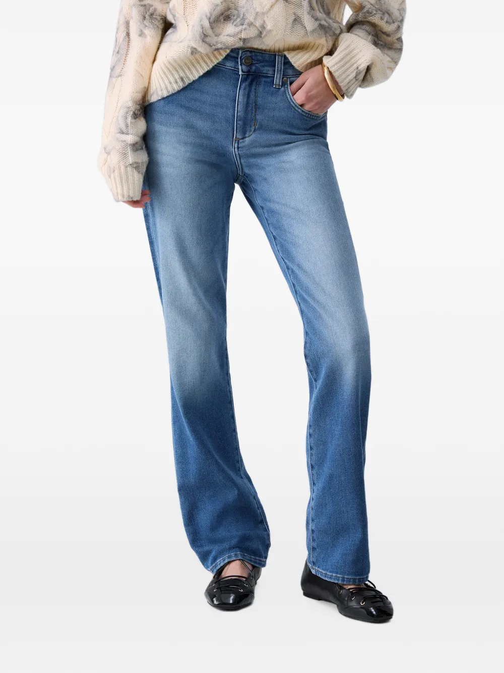 LIU JO High waist jeans Blauw