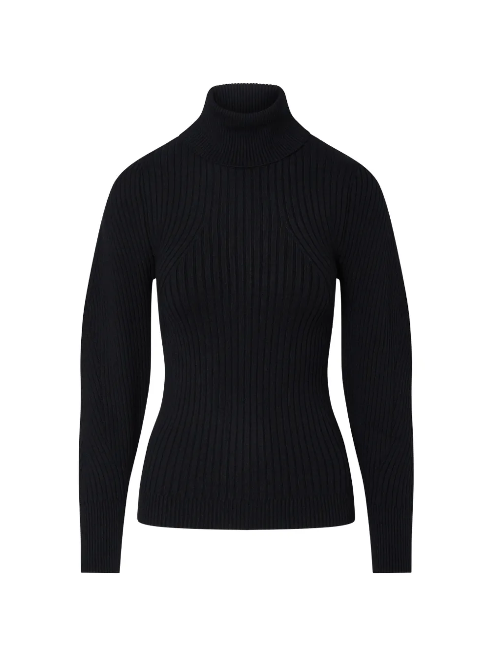 LIU JO turtleneck with balloon sleeves - Nero