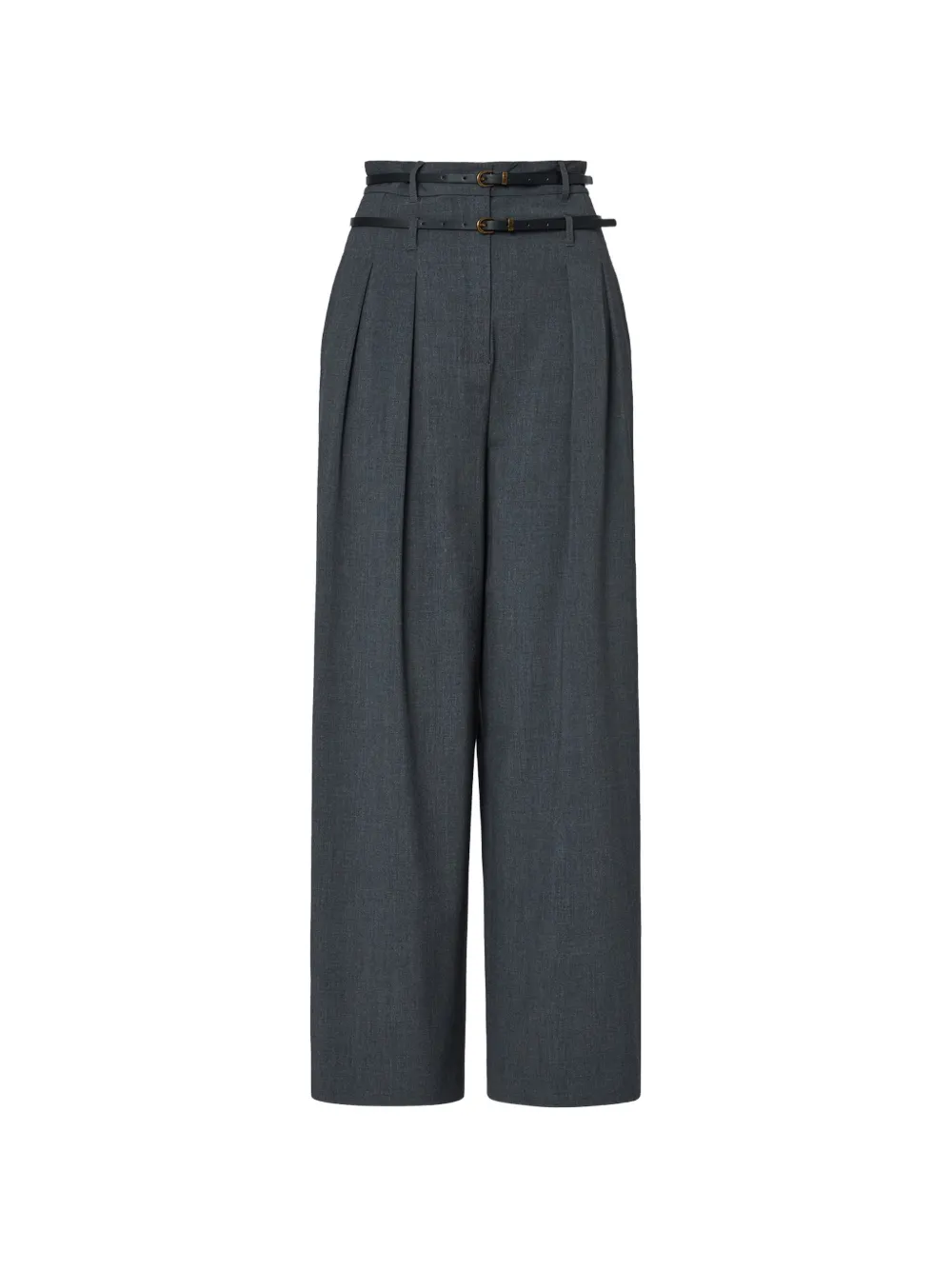 LIU JO flannel flare pants - Verde