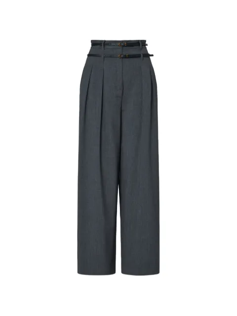 LIU JO flannel flare pants