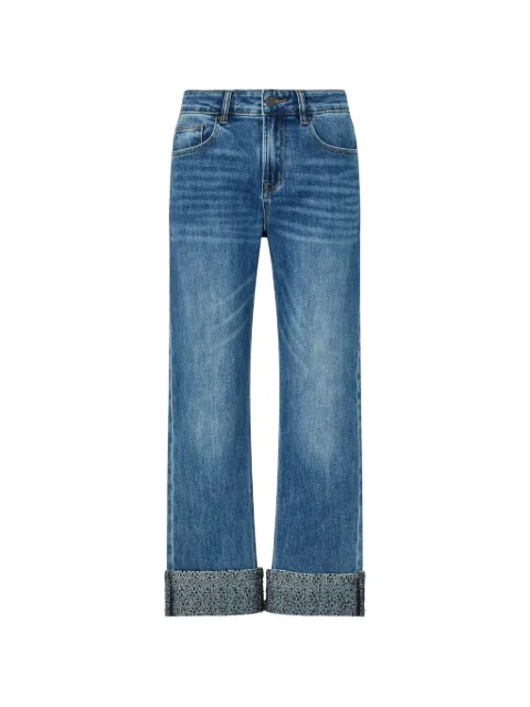 LIU JO jeans rectos con micro strass