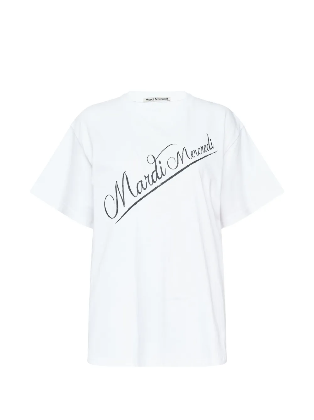 Mardi Mercredi logo-print T-shirt · One Size