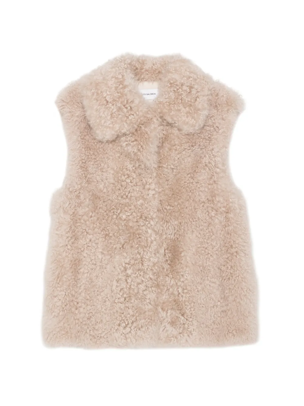 Yves Salomon shearling gilet - Toni neutri