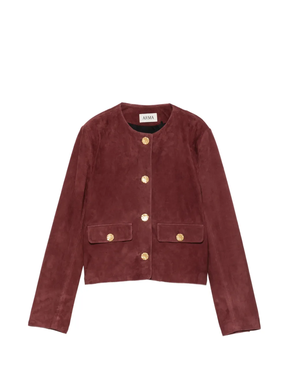 Arma Lorenne goat-suede jacket
