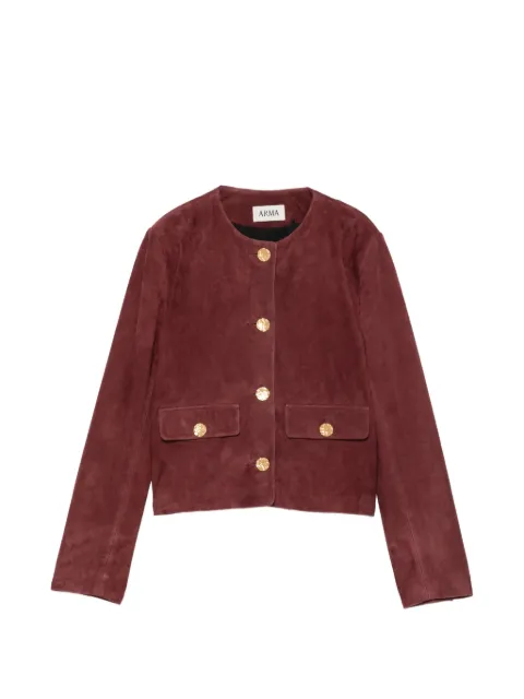 Arma Lorenne goat-suede jacket