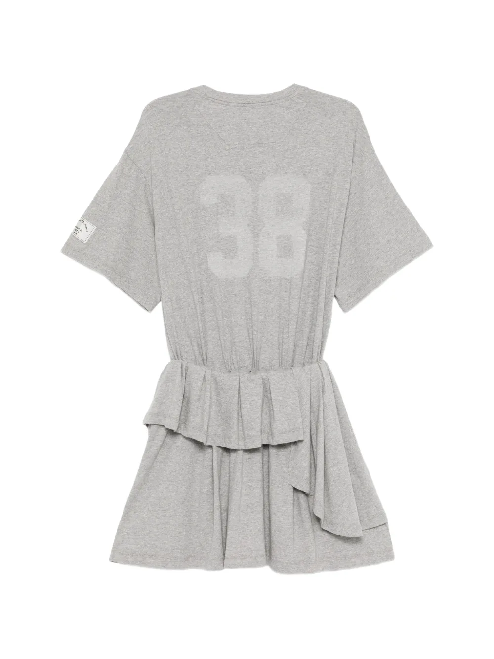 Juun.J Hybride T-shirtjurk Grijs