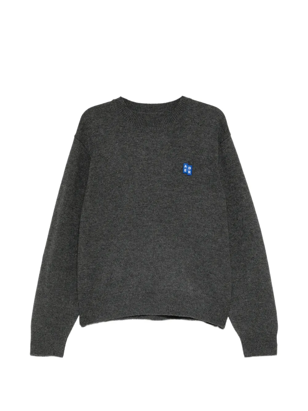 Ader Error logo-patch sweater | gris | Image 1
