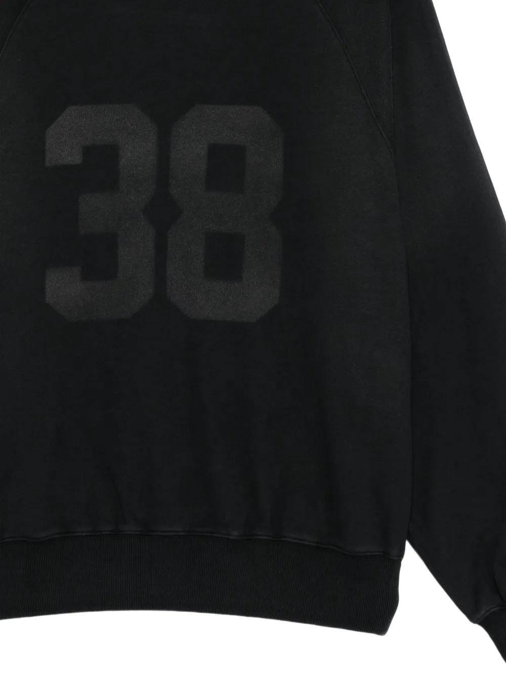 Juun.J Sweater met print Zwart