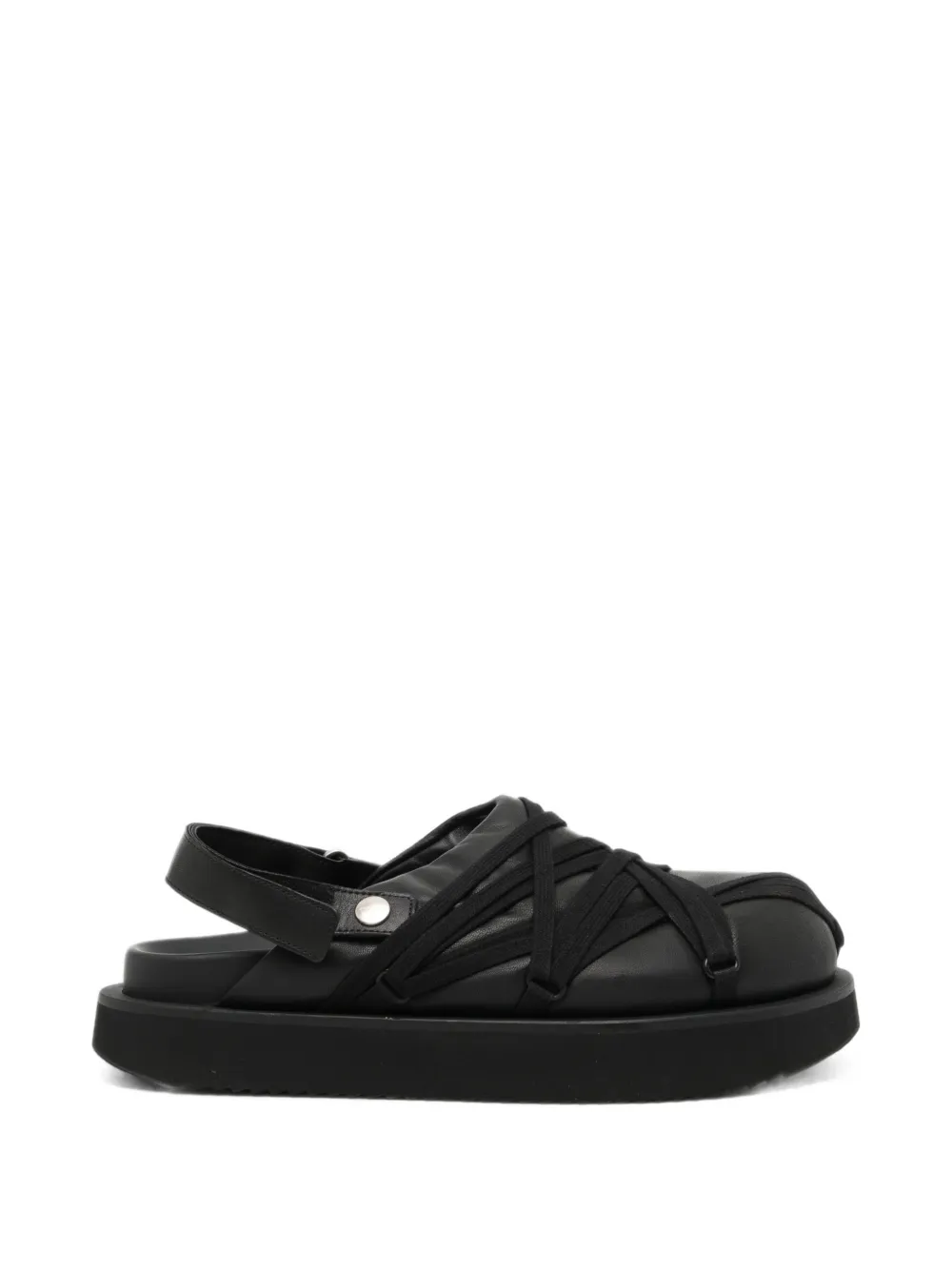 Rick Owens padded megalace mules