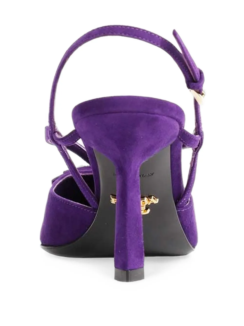 Prada Suède slingback pumps Paars