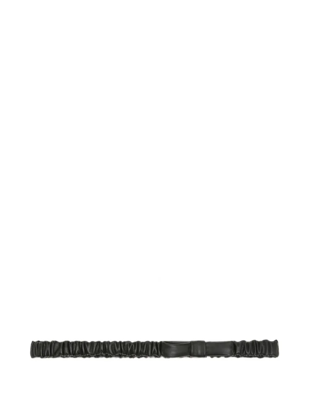 Dorothee Schumacher Feminine Edge bow-detail ruched belt
