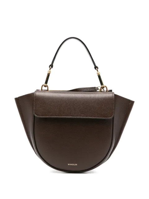 Wandler mini Hortensia caviar-leather tote bag
