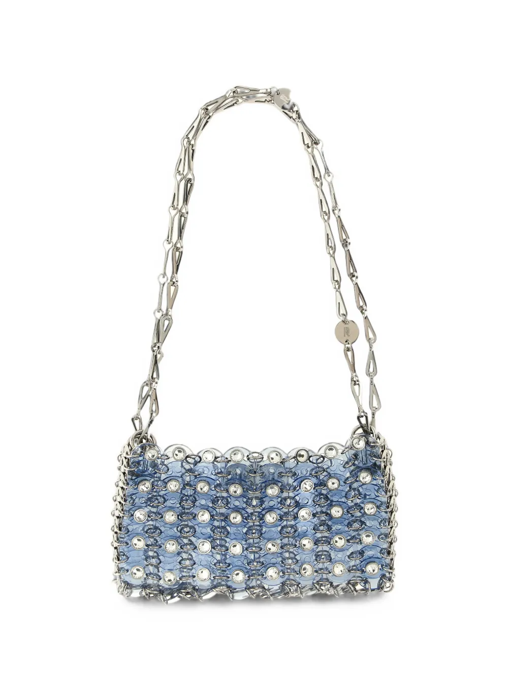 Rabanne 1969 Nano shoulder bag - Blu