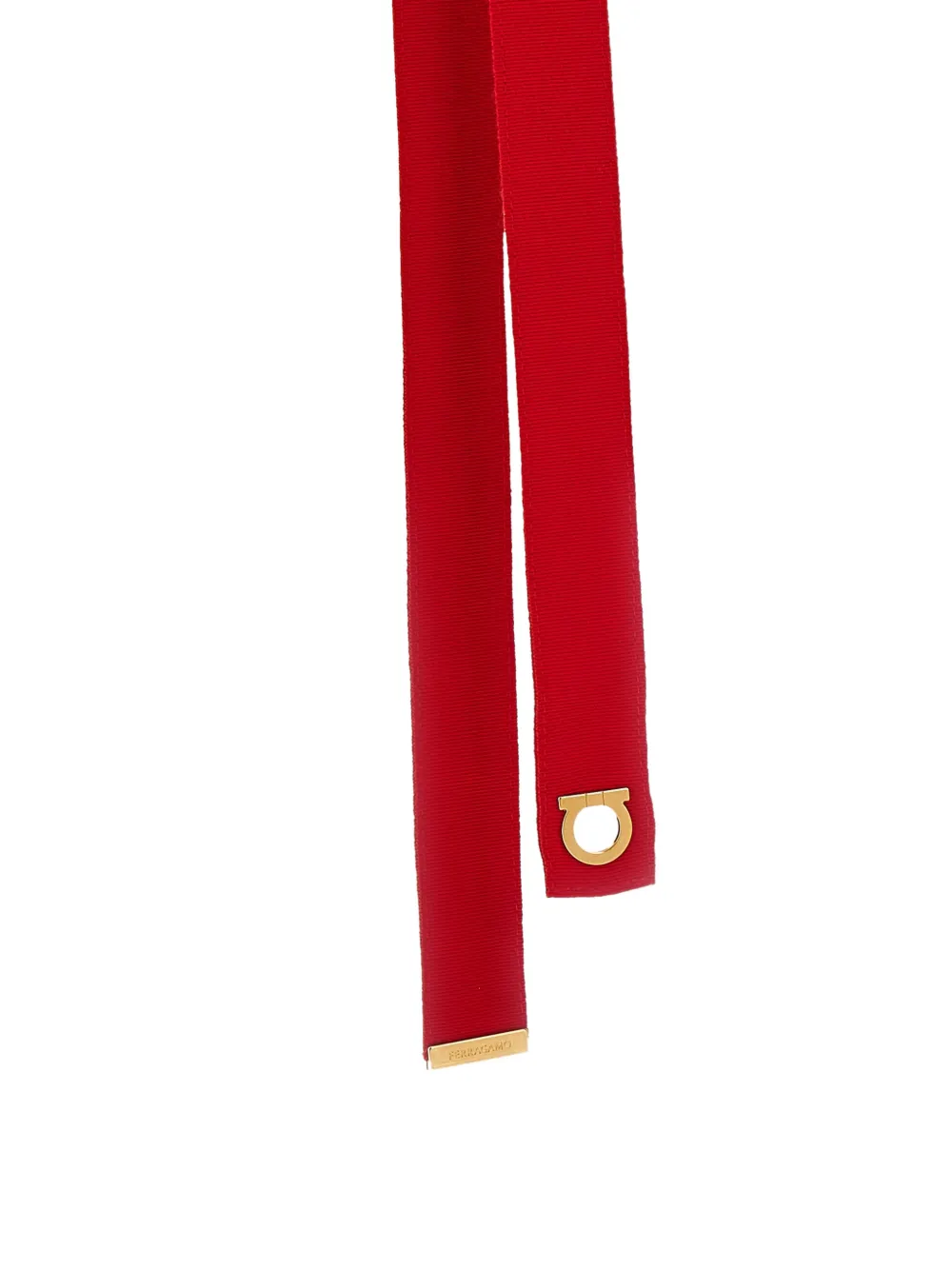 Ferragamo Vest met doorlopende riem Rood