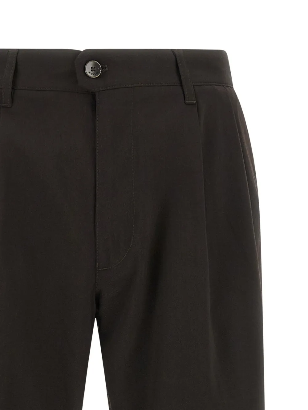 Incotex Geplooide pantalon Bruin