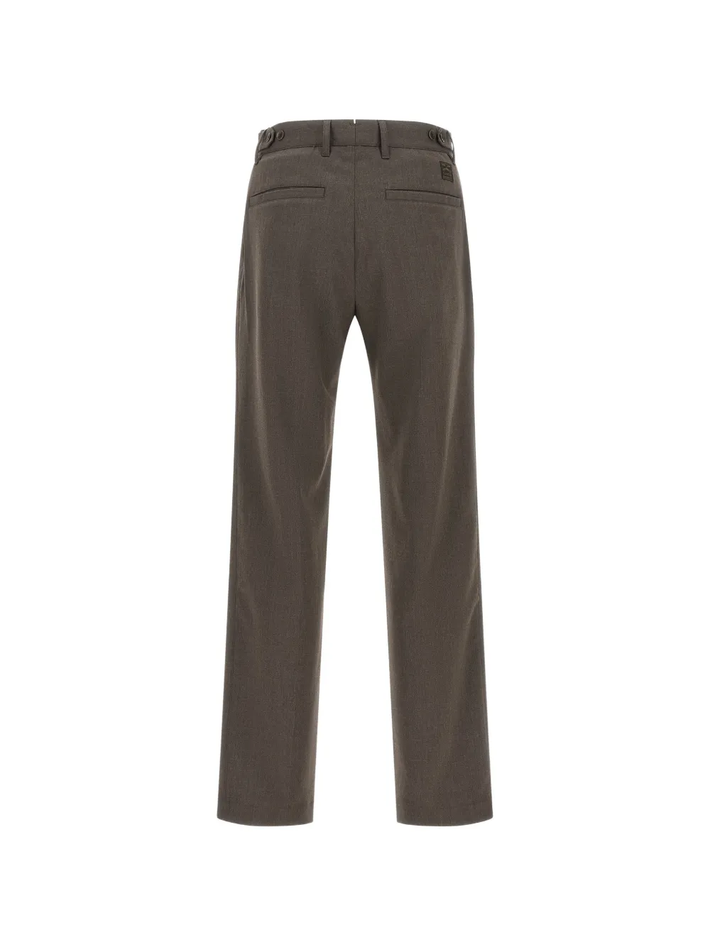 Incotex Straight broek met plooien Bruin