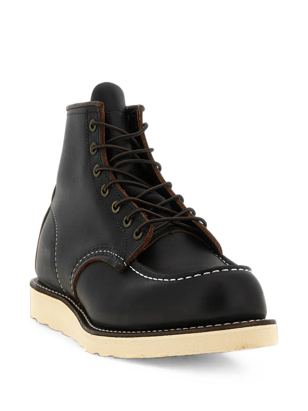 Red Wing Shoes Classic Moc leather ankle boots Zwart