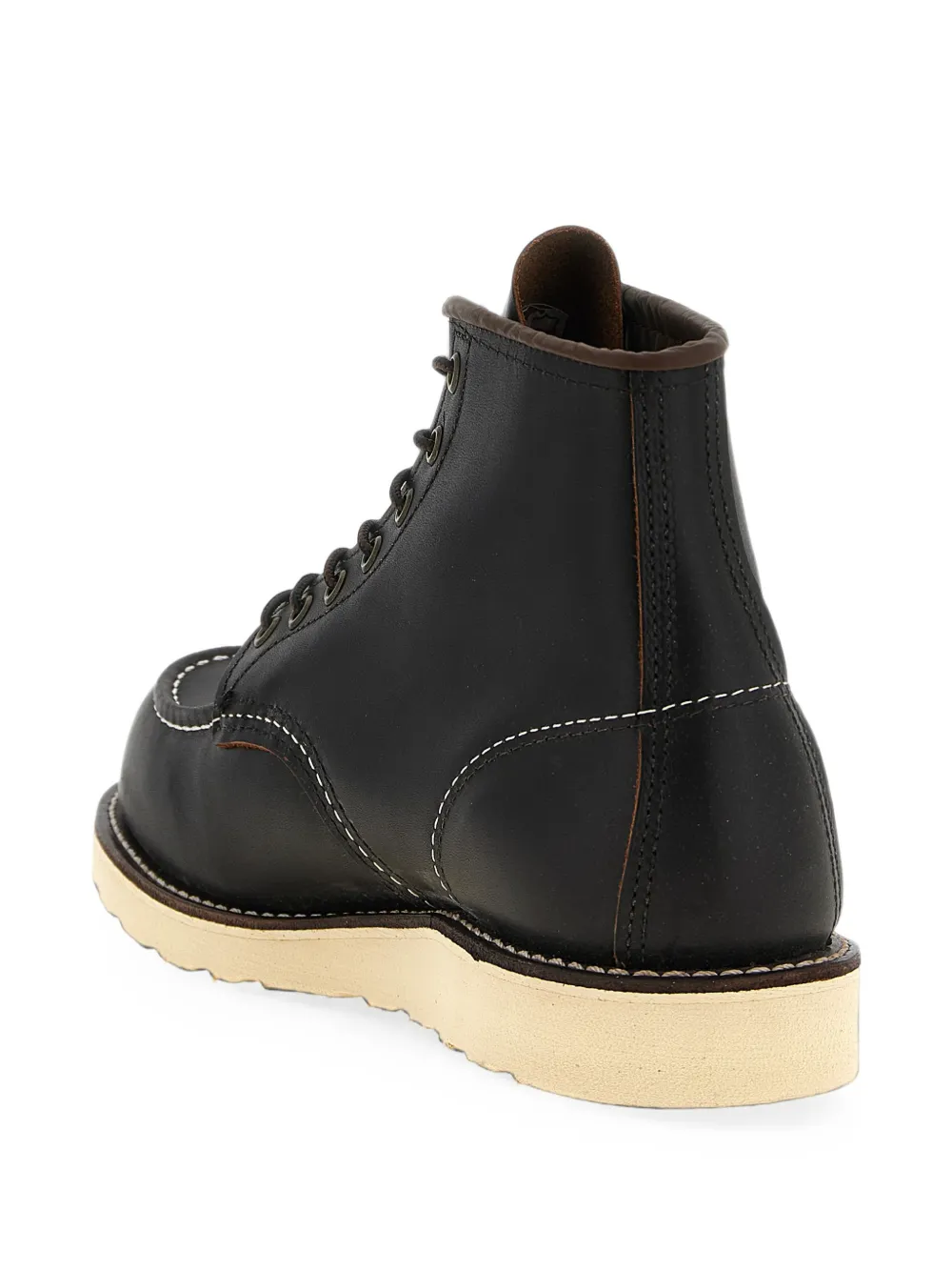 Red Wing Shoes Classic Moc leather ankle boots Zwart