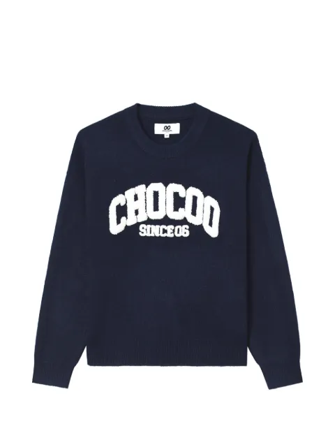 CHOCOOLATE pull à logo appliqué