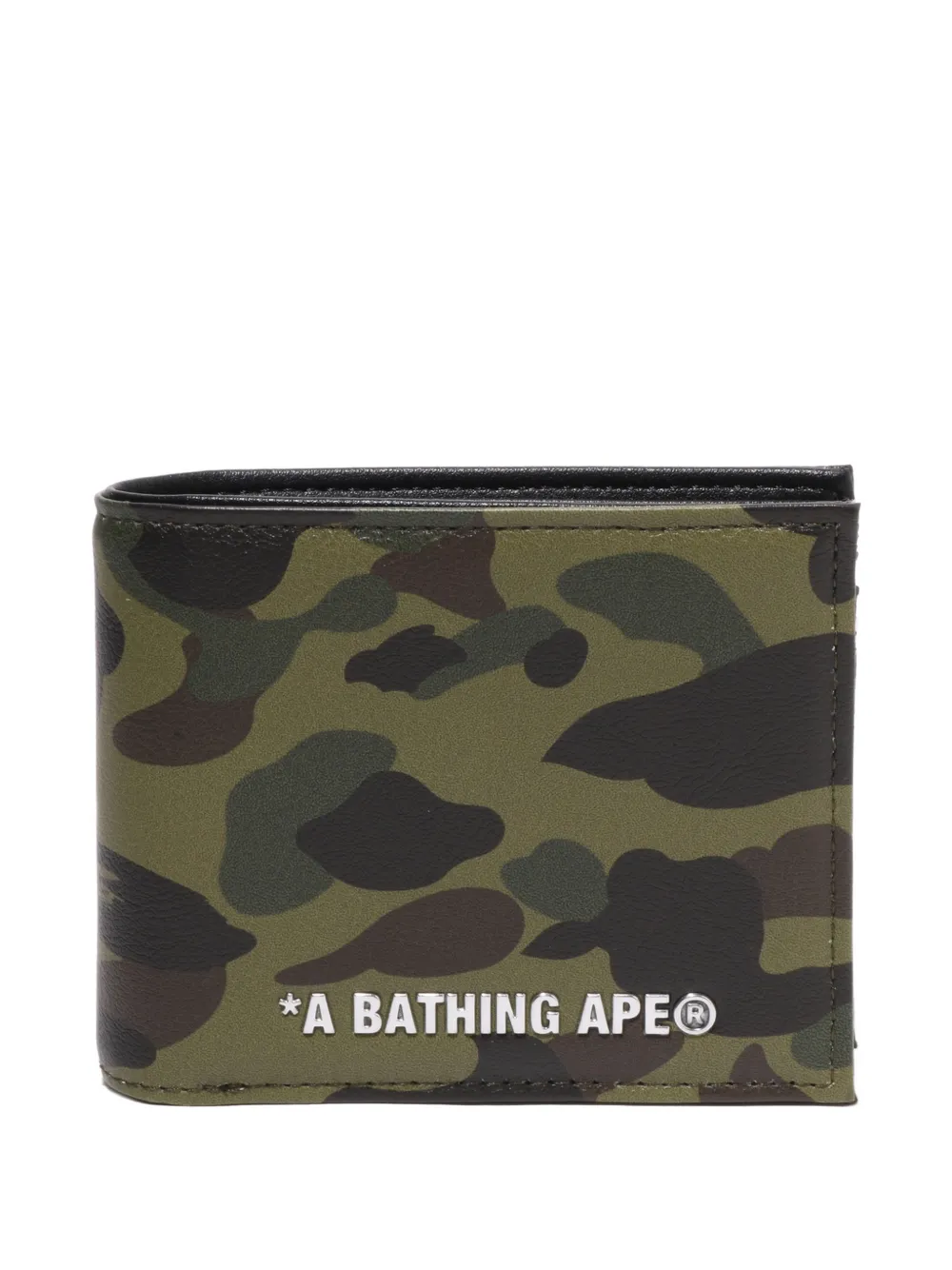 A BATHING APE® mini 1st Camo camouflage-print wallet - Verde