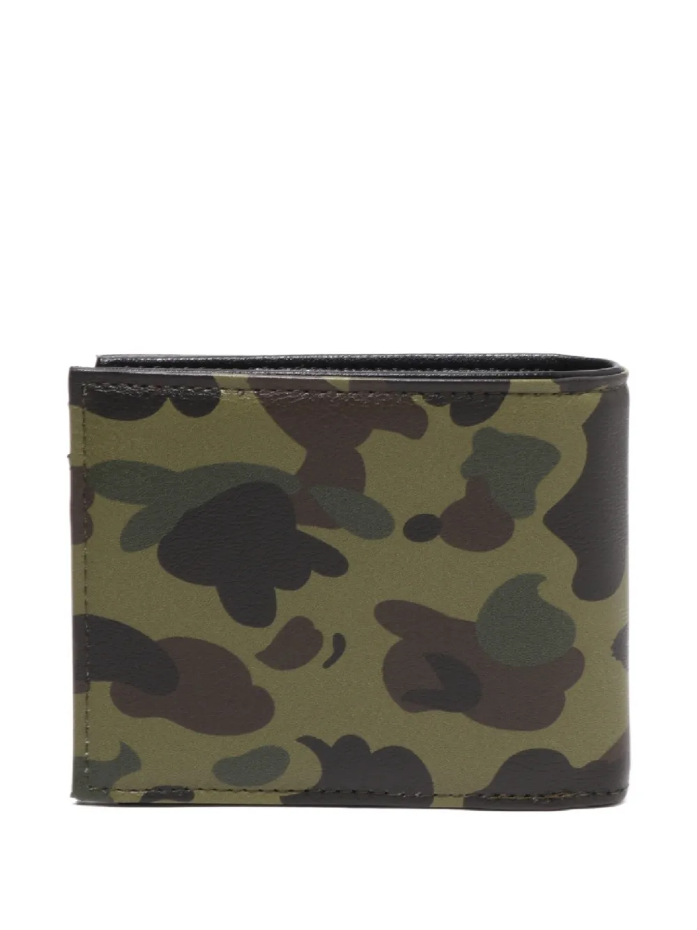 A BATHING APE 1st Camo mini-portemonnee met camouflageprint Groen