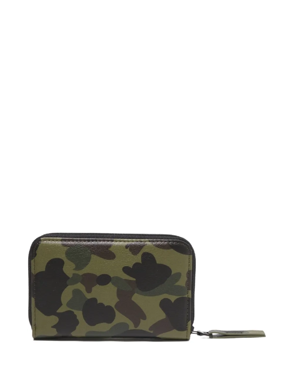 A BATHING APE 1st Camo portemonnee met rits Groen