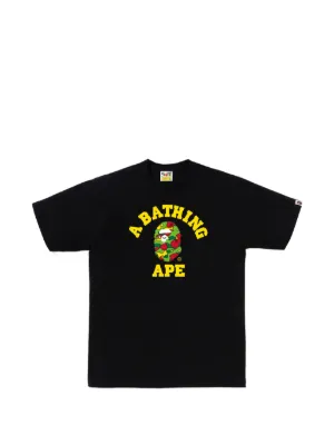 A BATHING APE® Baby Milo Graphic T-shirt | Black | FARFETCH