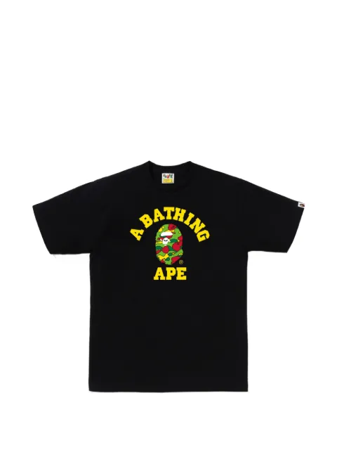 A BATHING APE® Sta Camo College T-shirt