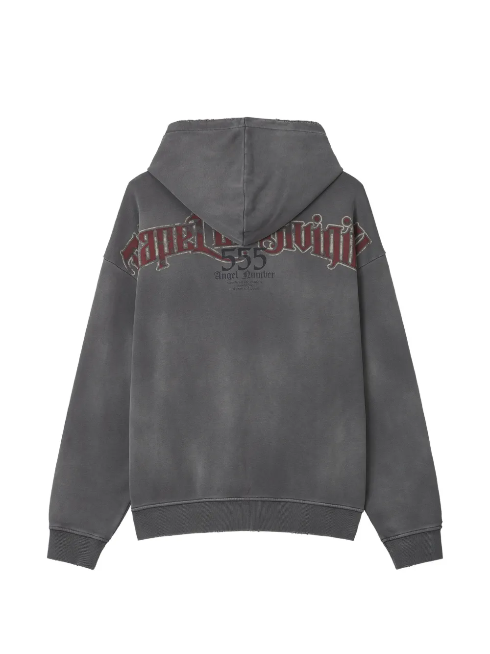 FIVE CM Hoodie met grafische print Grijs
