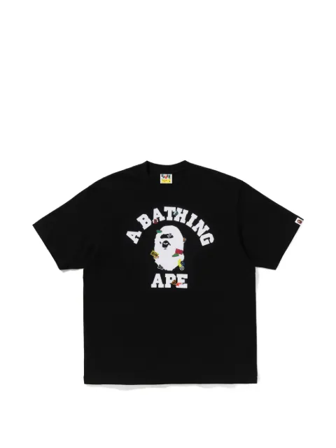 A BATHING APE® logo-print short-sleeve T-shirt