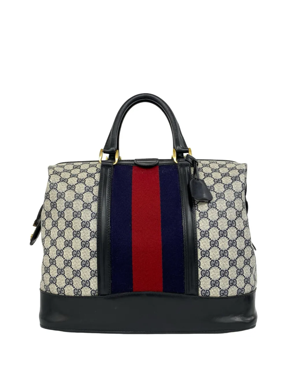 Gucci Pre-Owned 20th Century GG Supreme Web handbag - Toni neutri