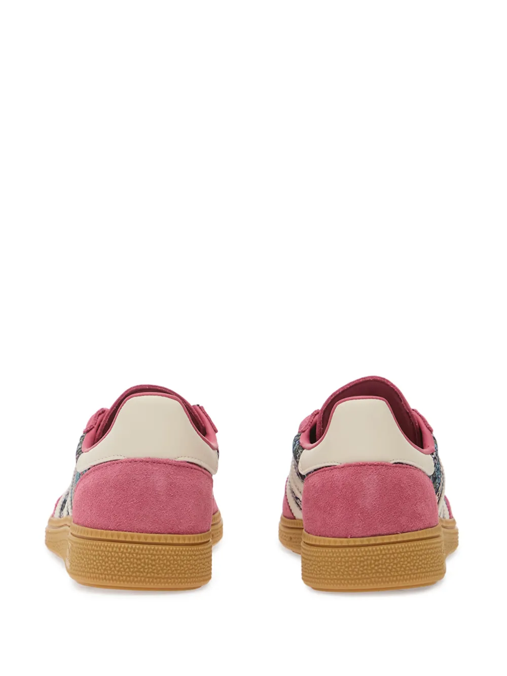 adidas x Liberty London Handball Spezial floral-print low-top sneakers Rood