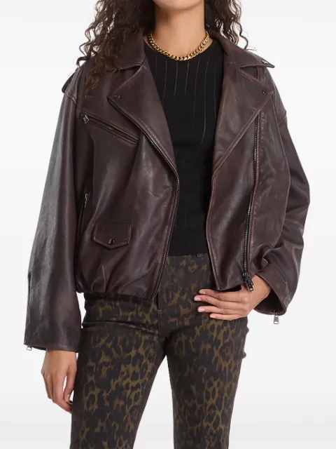 AllSaints Samina leather biker jacket
