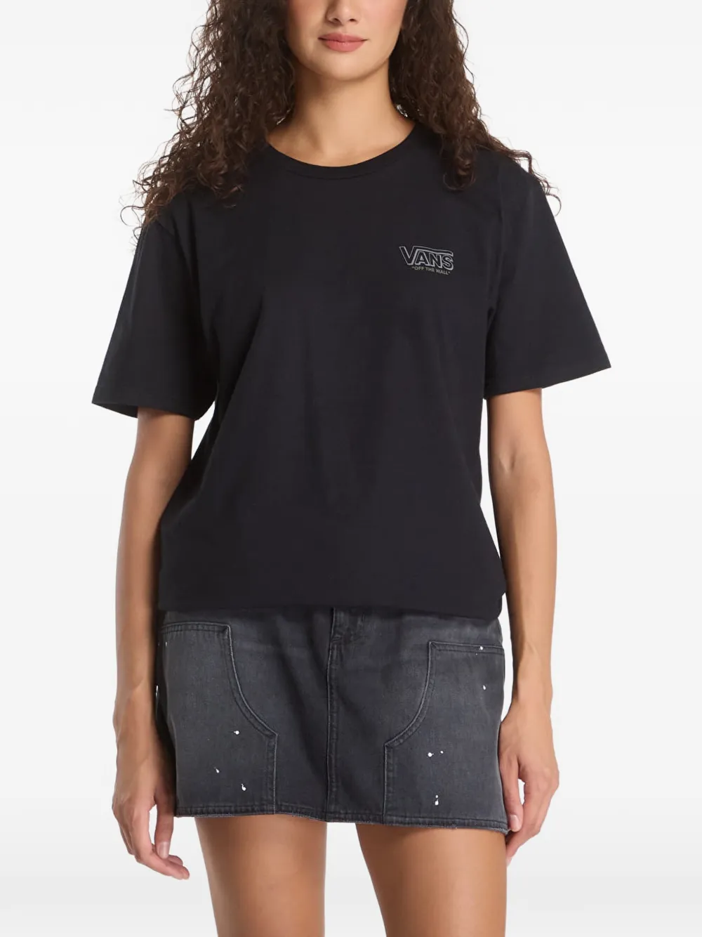 Vans Slice 66 logo-print T-shirt - Nero