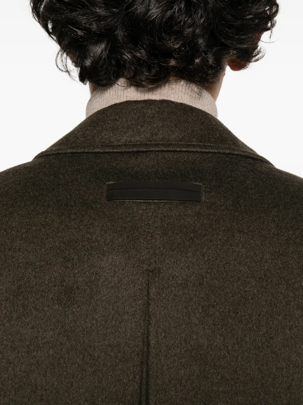 Zegna button-flap jacket Groen