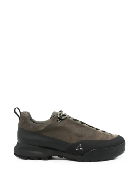 ROA suede panelled sneakers