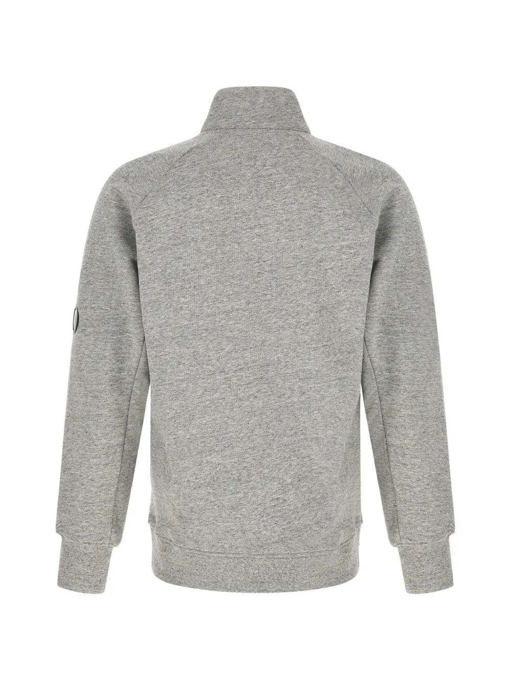 C.P. Company Trui met halve rits en Lens-detail Grijs