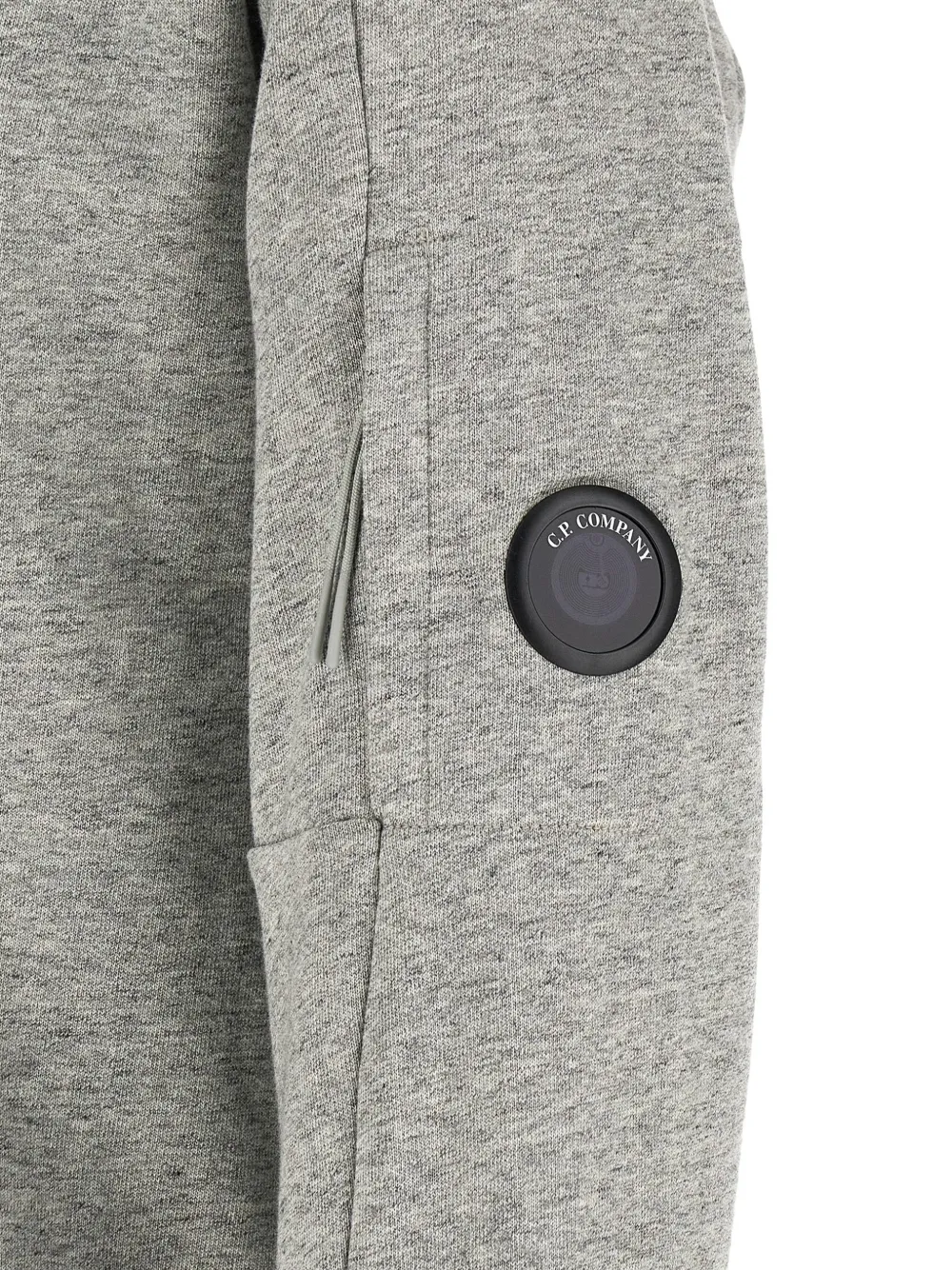 C.P. Company Trui met halve rits en Lens-detail Grijs