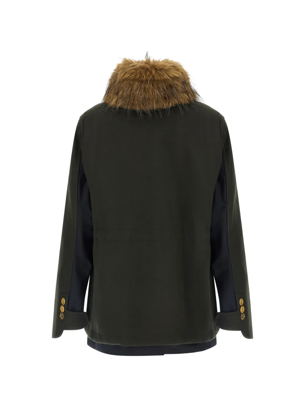 sacai Jack met ritssluiting Groen